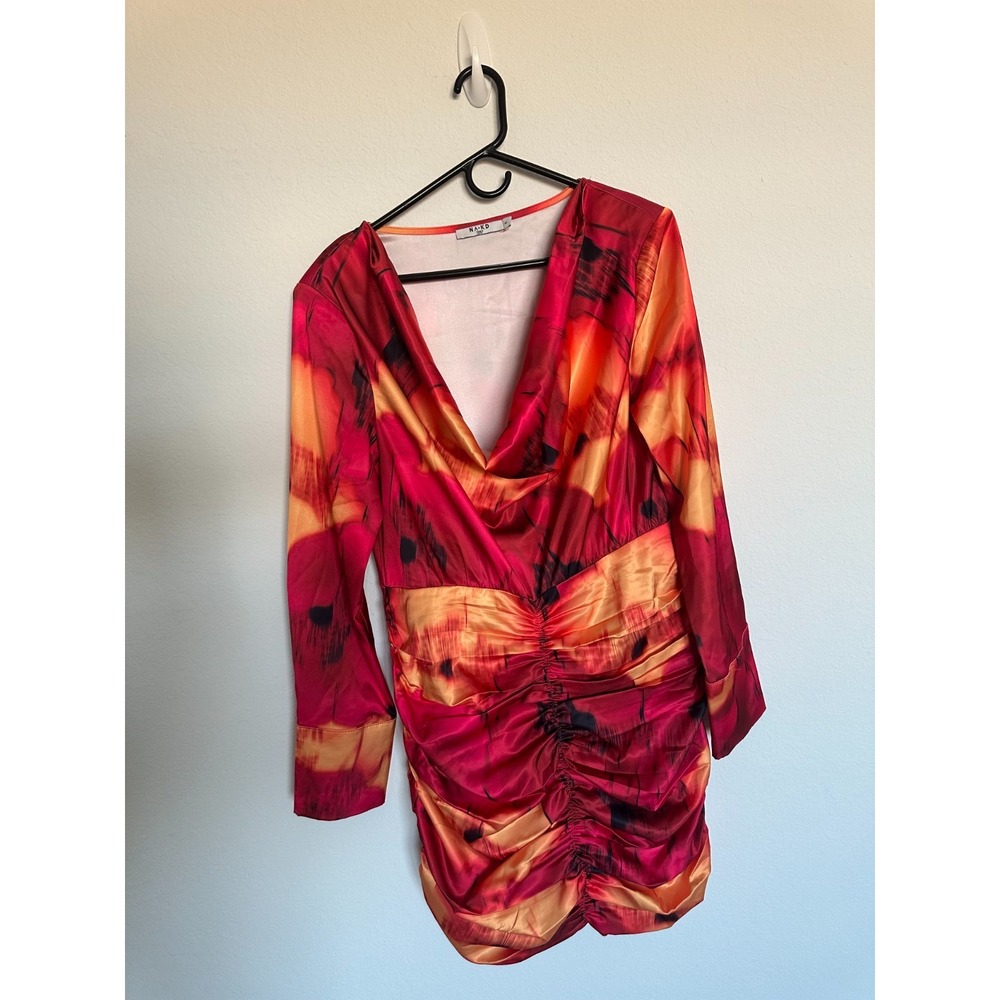 Elegant 80s/90s Draped Dress